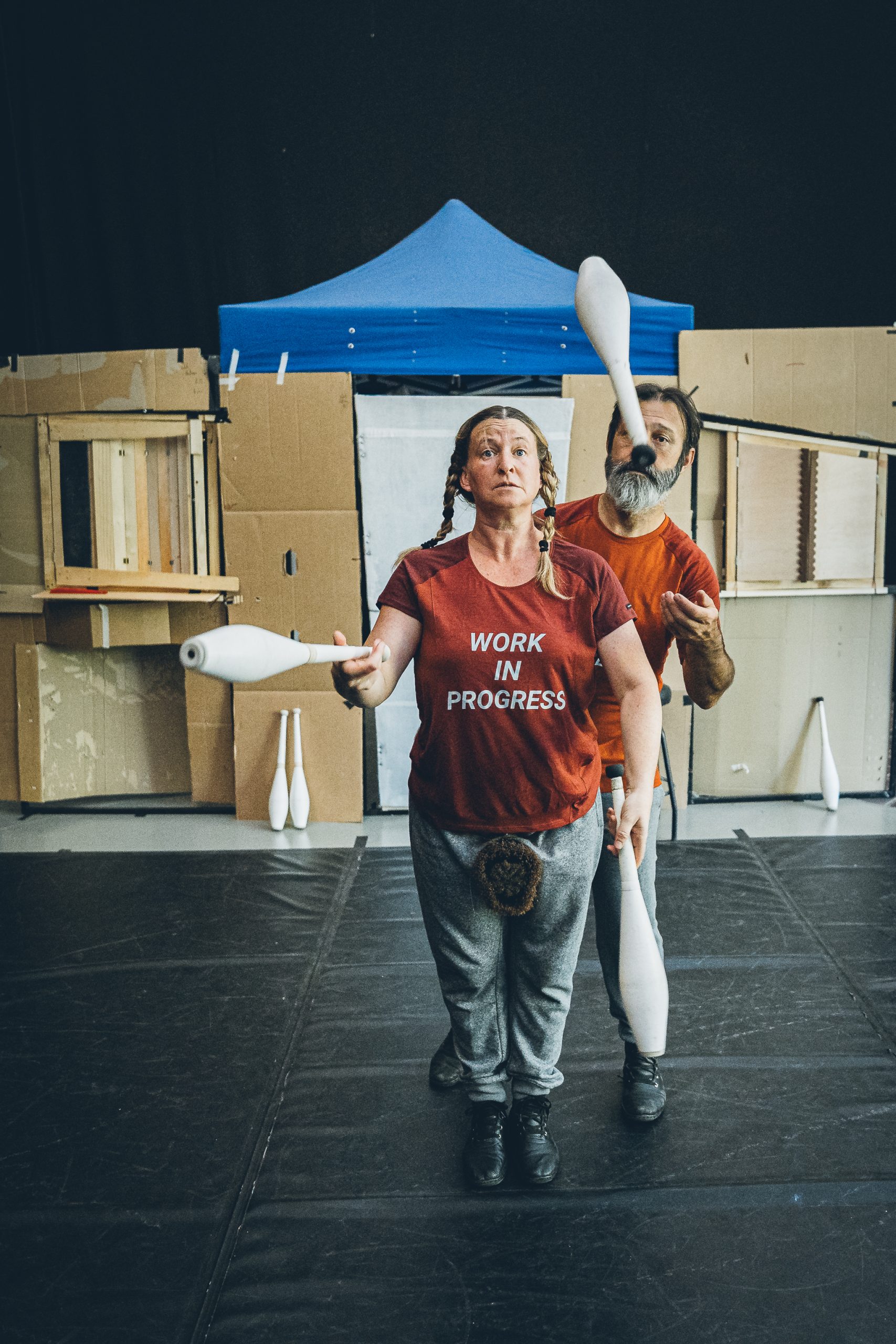 Roxi Katcheroff - DALE! - residencia artistica de circo en madrid - El Invernadero